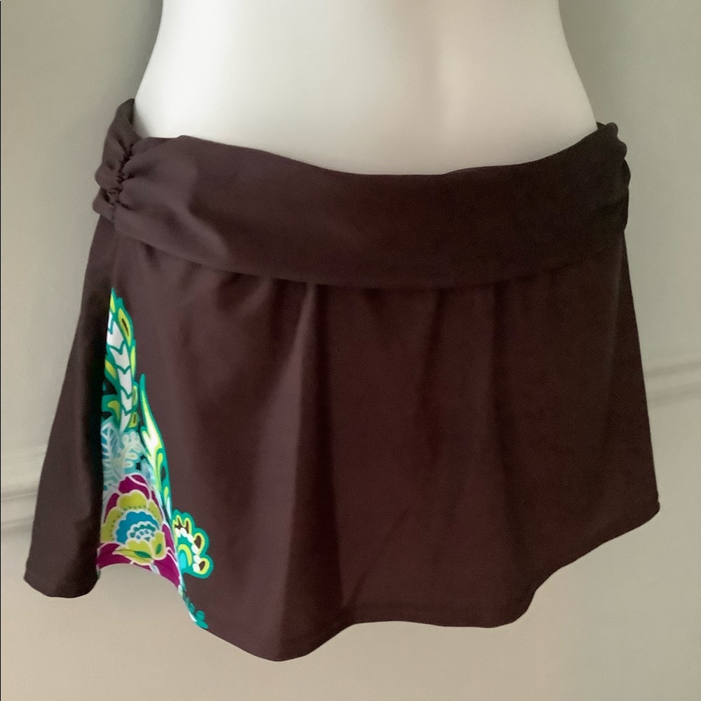 Women’s Swim Skirt NWOT Athleta Brown XS